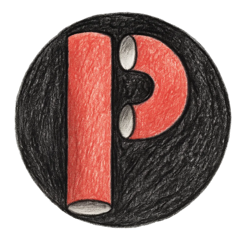 Logo de Piped, frontend alternatif à YouTube